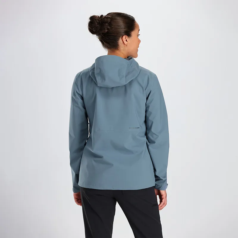 Outdoor Research Womens Dryline Rain Jacket Nimbus-2